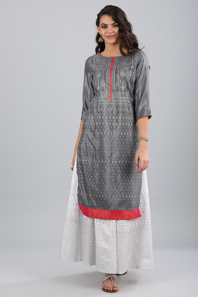 Grey kurta