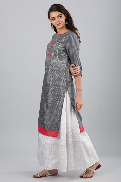 Grey kurta