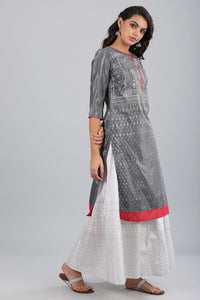 Grey kurta