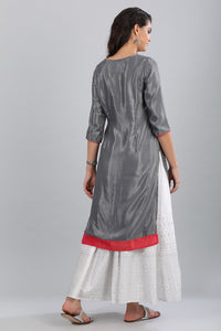 Grey kurta