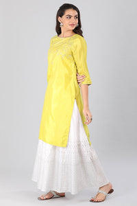 Green kurta
