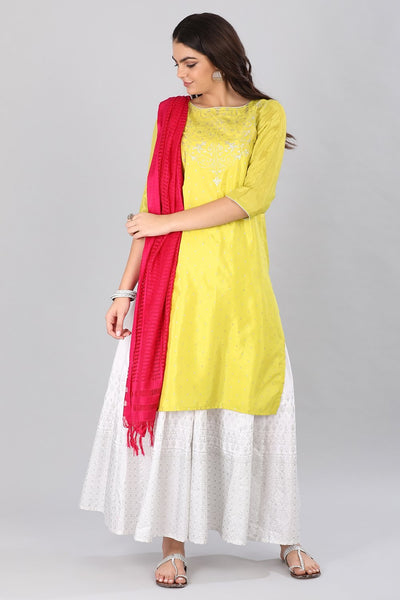 Green kurta