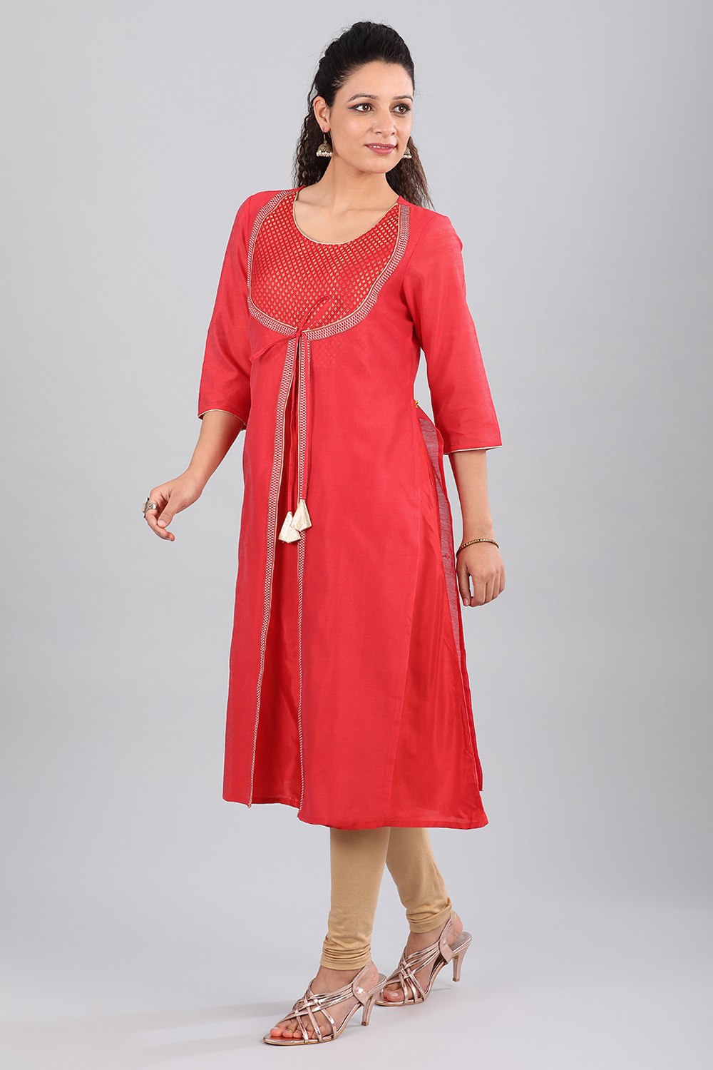 Red kurta