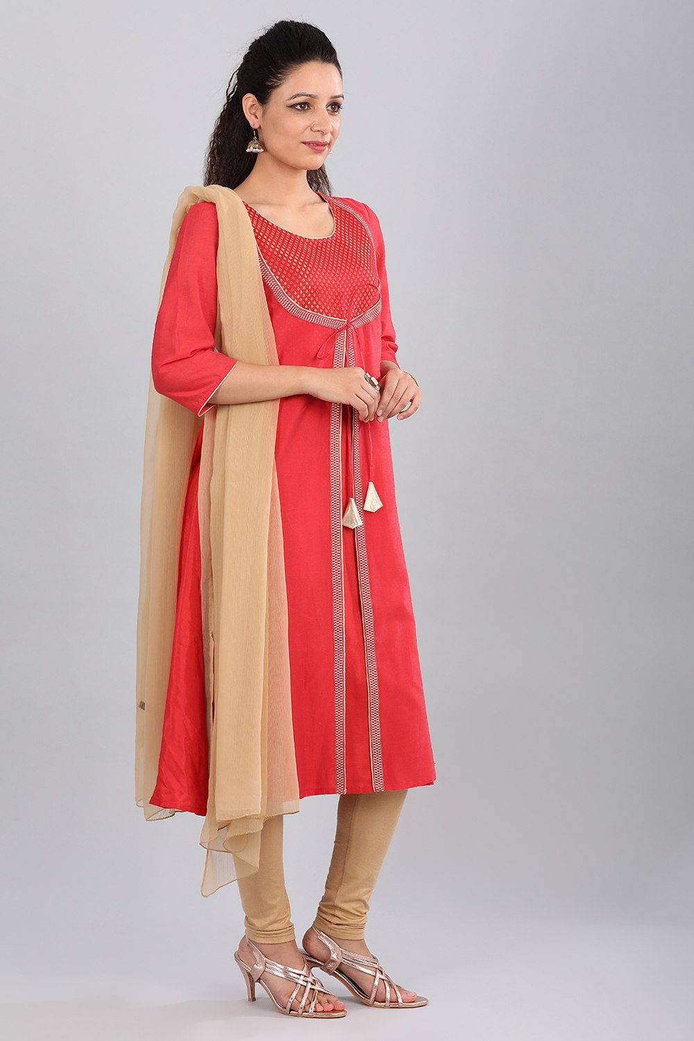 Red kurta