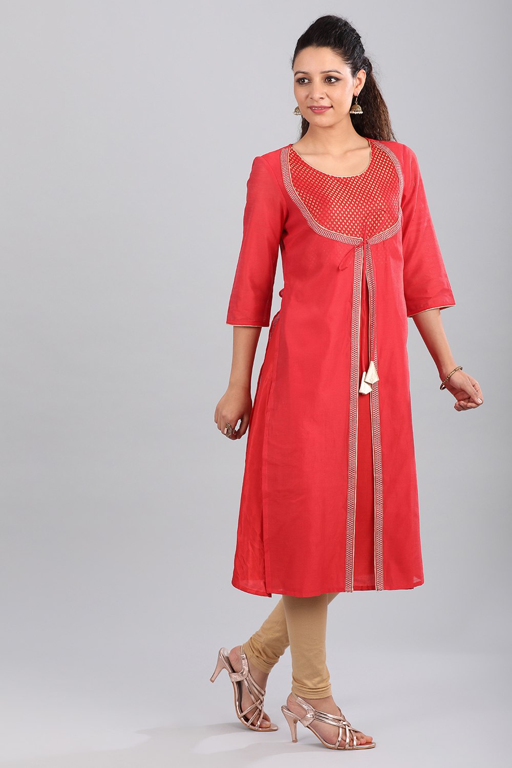 Red kurta
