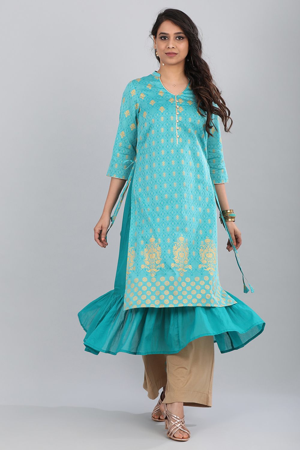 Blue kurta