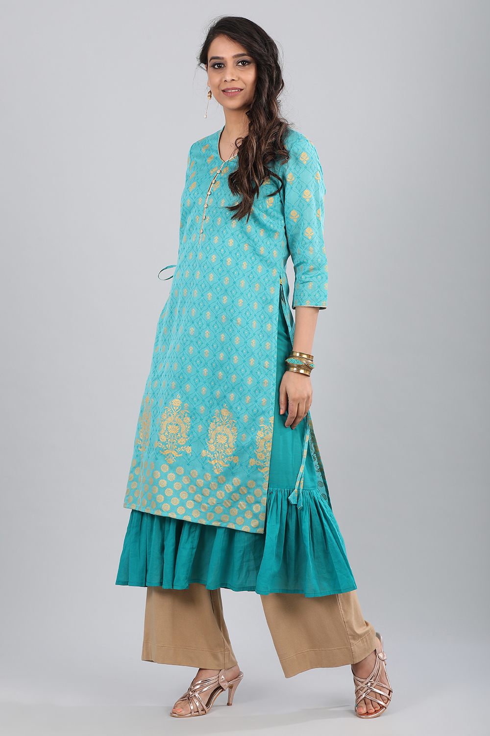 Blue kurta