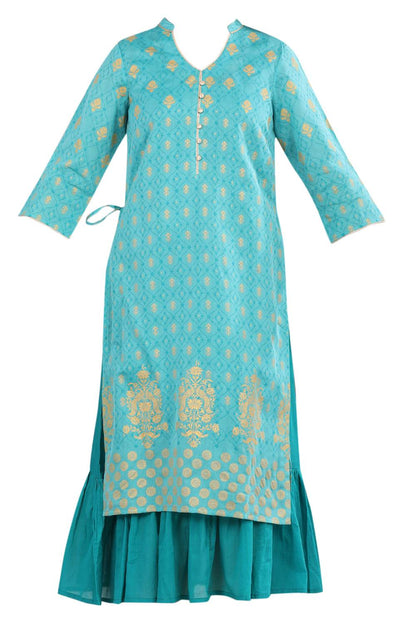 Blue kurta