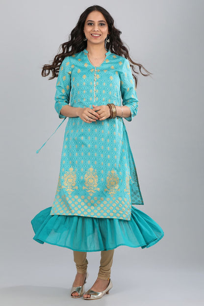 Blue kurta