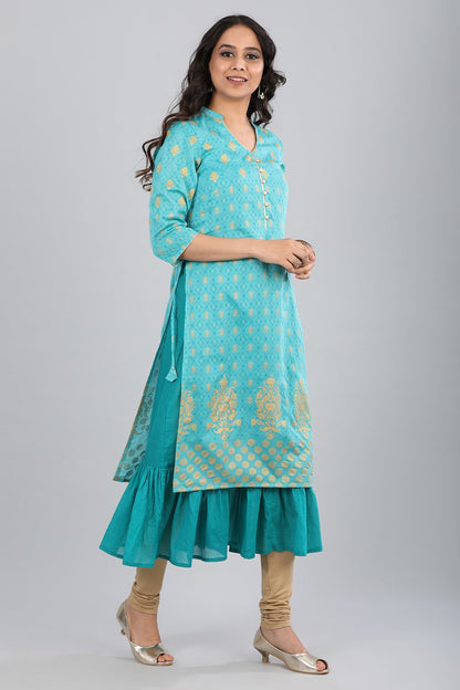 Blue kurta