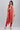 Red &amp; Beige Round Neck Layered kurta
