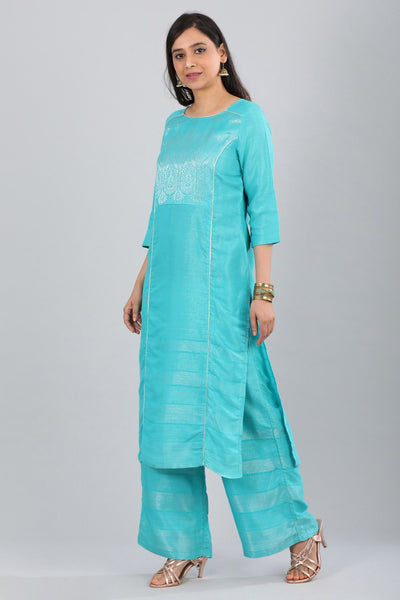 Blue kurta