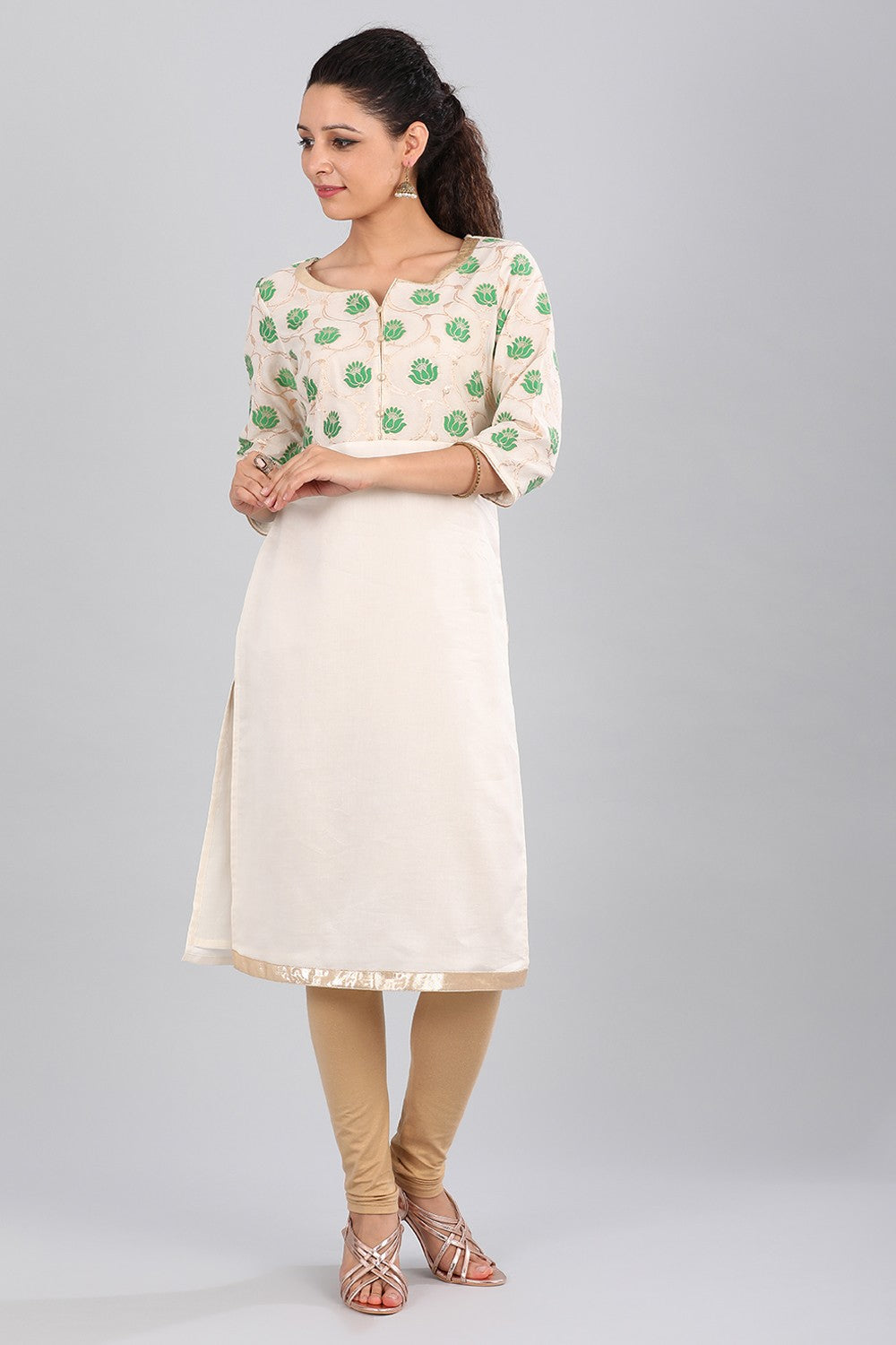 Green kurta