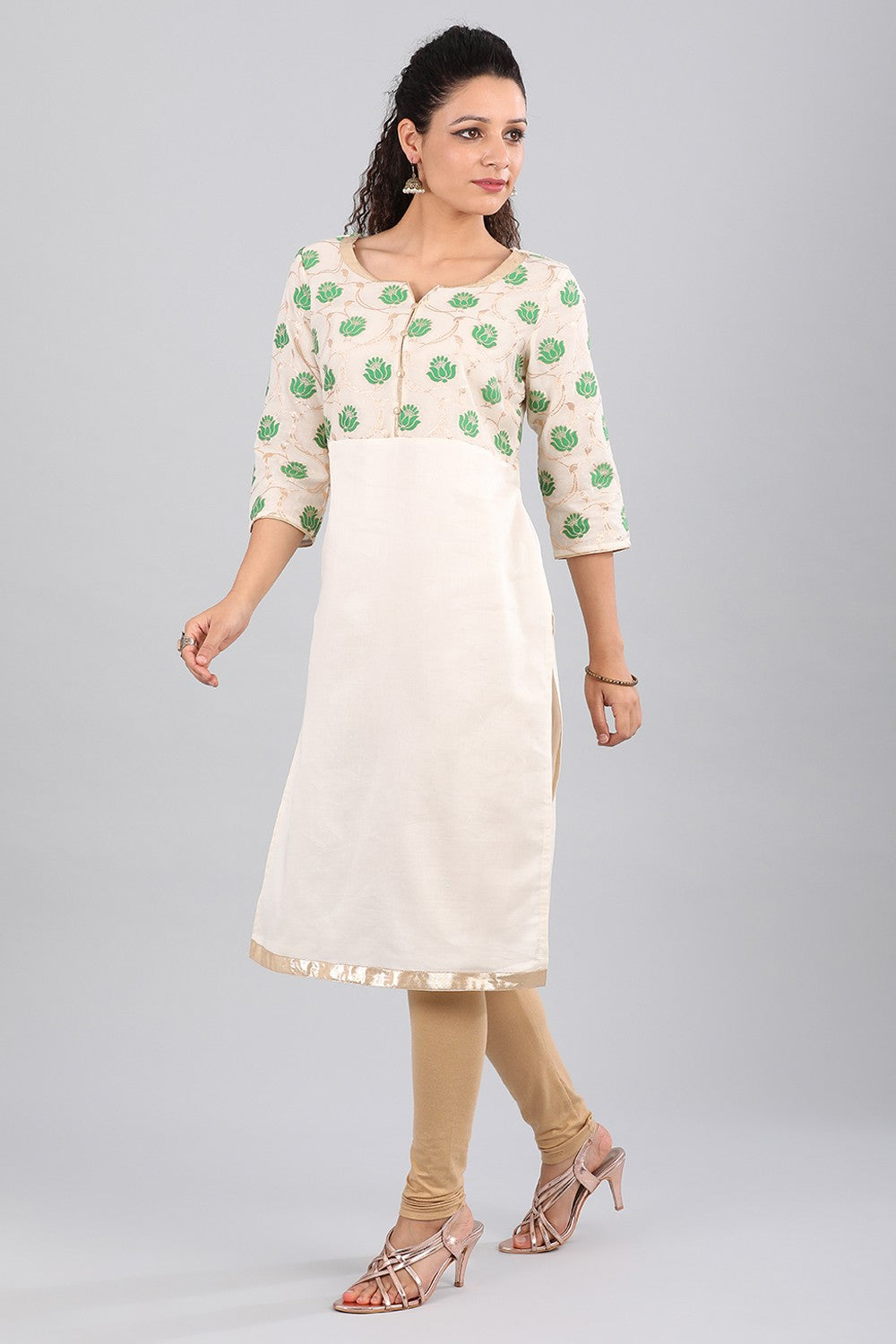 Green kurta