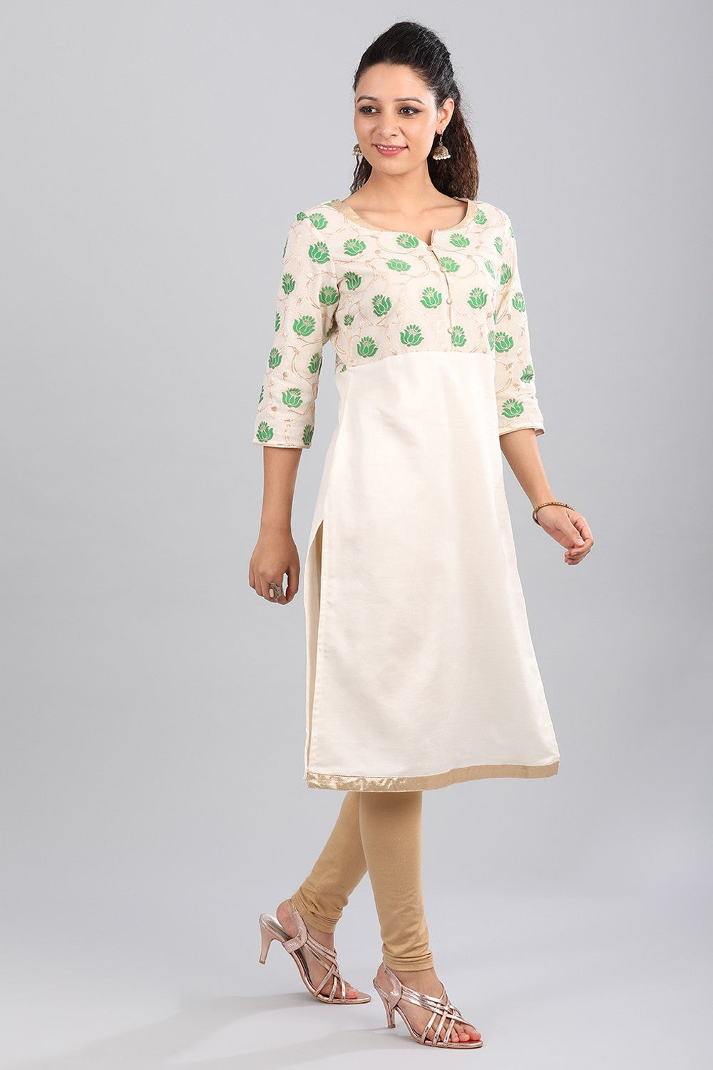 Green kurta