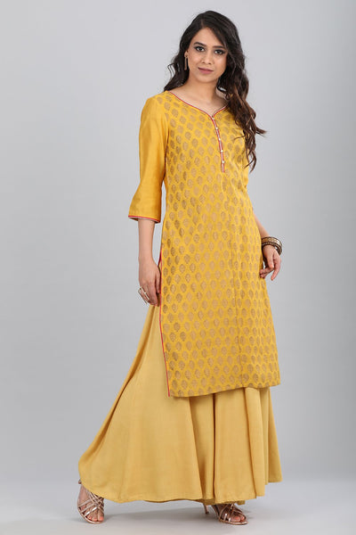 Yellow kurta