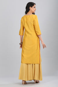Yellow kurta