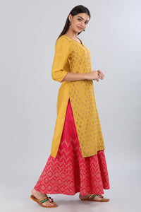 Yellow kurta