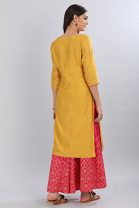 Yellow kurta