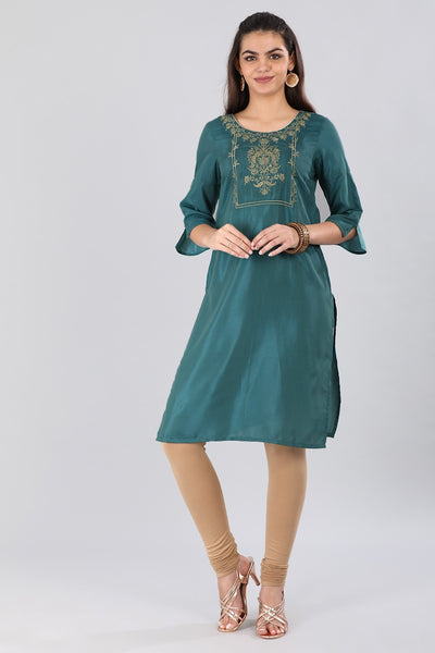 Green kurta