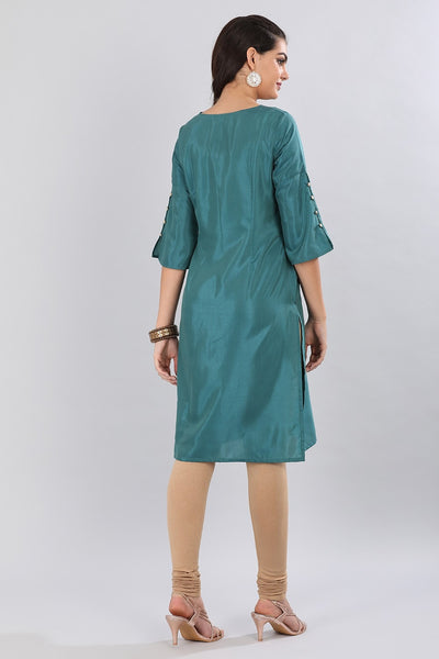 Green kurta