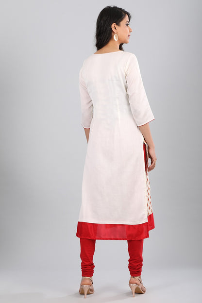 White kurta