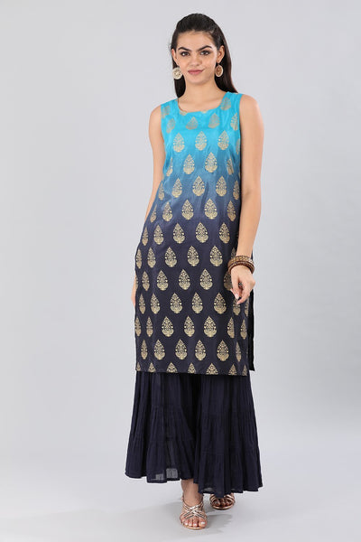 Blue kurta