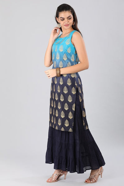 Blue kurta