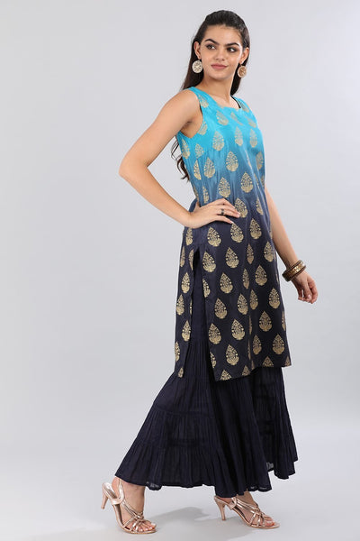 Blue kurta