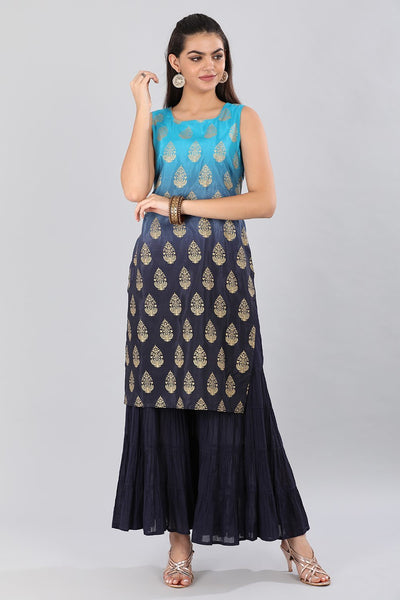 Blue kurta