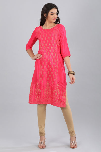 Pink kurta