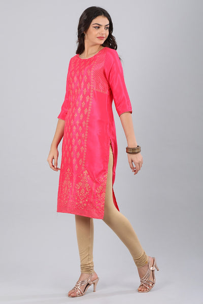 Pink kurta