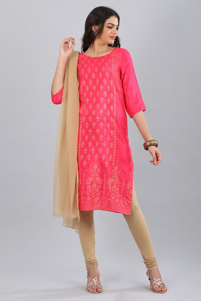 Pink kurta