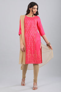 Pink kurta