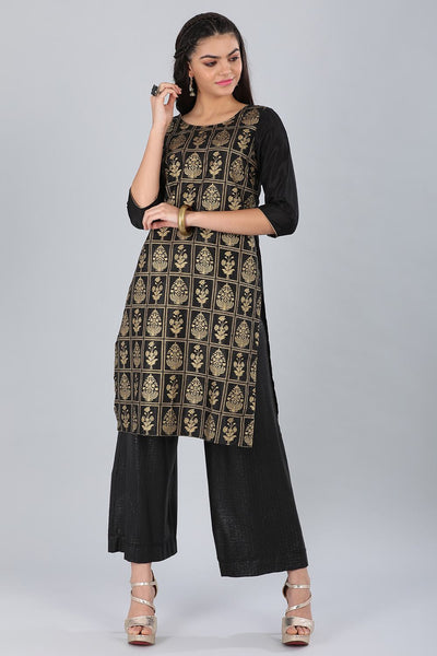 Black kurta