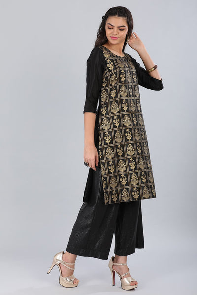 Black kurta
