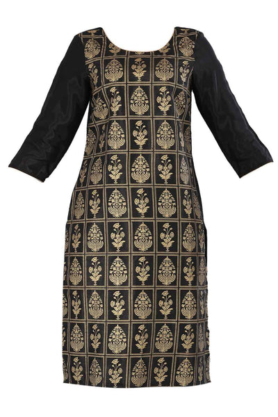 Black kurta