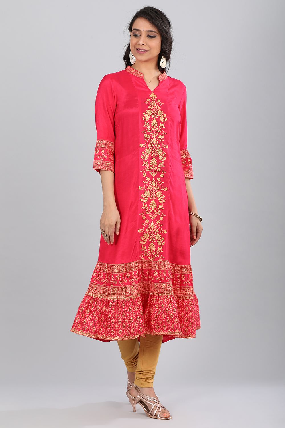 Pink kurta