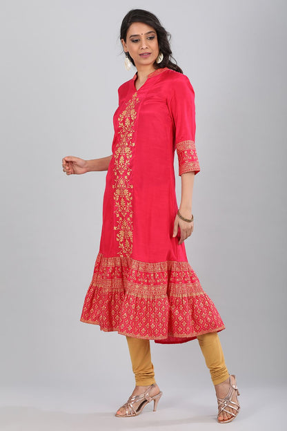 Pink kurta