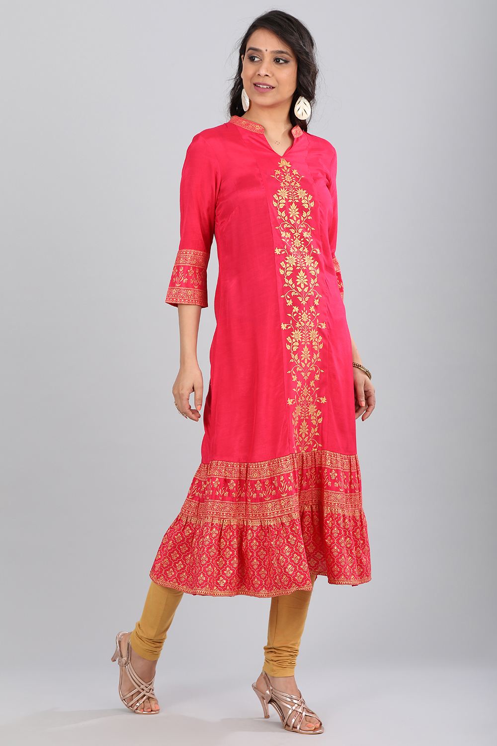 Pink kurta