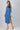 Blue Band Collar Embellished kurta