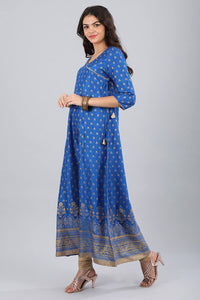 Blue kurta