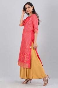Pink kurta
