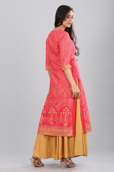 Pink kurta