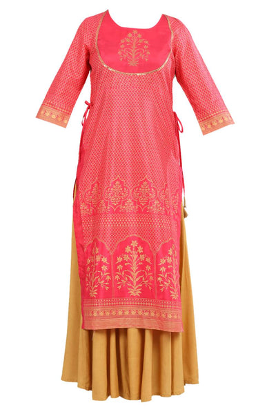 Pink kurta