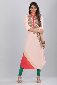 Pink kurta