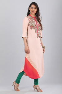 Pink kurta