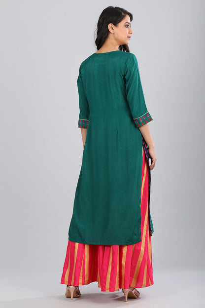 Green kurta