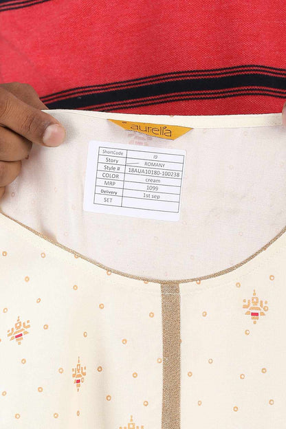 Off White kurta