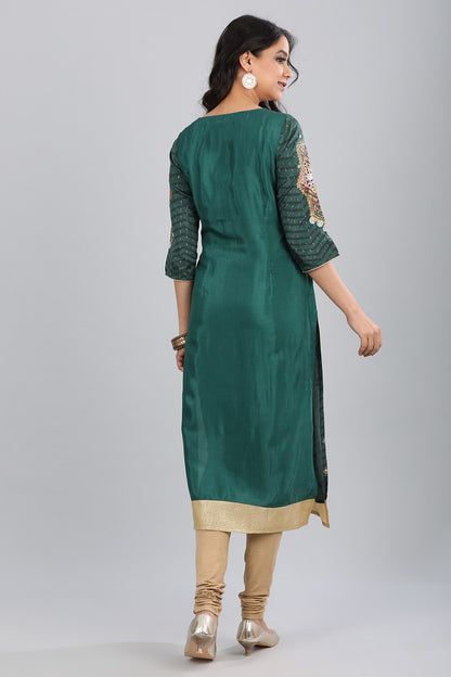 Green kurta